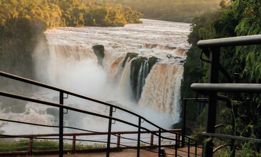 Saltos del monday cataratas lado paraguayo reserva reemix tur ar